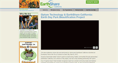 Desktop Screenshot of earthshareca.org